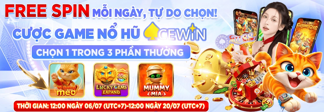 Ưu đãi free spins cho slot game tại Mu88
